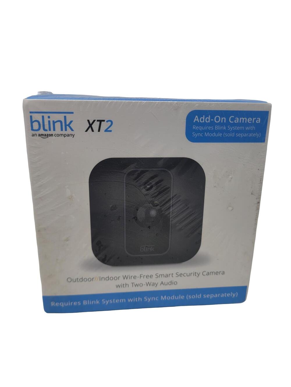 Blink XT2 Add-On Camera Outdoor Indoor Smart Security Camera 1080p HD Two-Way